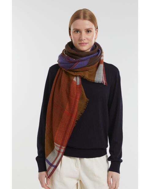 Foulard Divine Ocre 100 X 190Cm