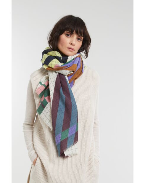 Foulard Shibuya Pastel 100 X 190Cm