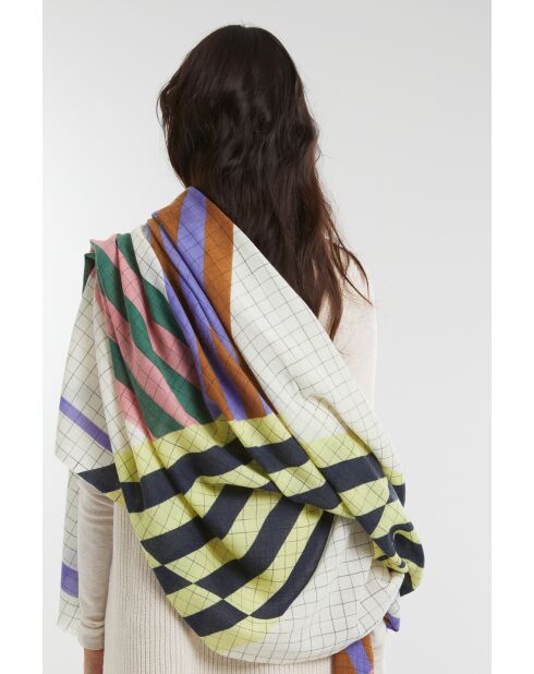 Foulard Shibuya Pastel 100 X 190Cm