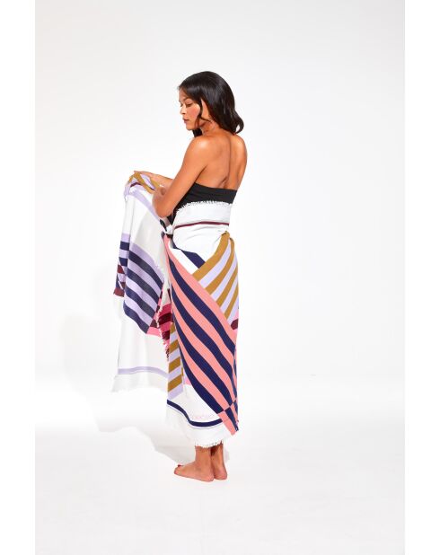 Drap De Plage Shibuya Quartz multicolore 100 X 200Cm