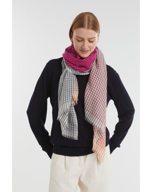 Foulard Cosmic Rose 70 X 190Cm
