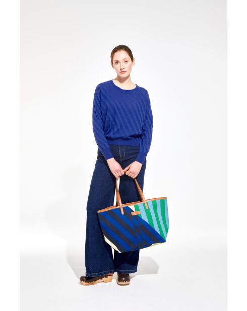 Sac Mirae Shibuya Bleu 55 X 32 X 20Cm