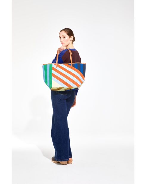 Sac Mirae Shibuya Bleu 55 X 32 X 20Cm