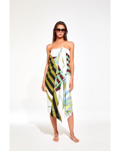 Drap De Plage Shibuya Kaki 100 X 200Cm