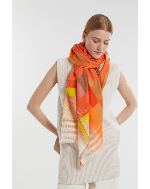 Foulard Dream Corail 100 X 190Cm