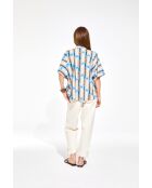 Nora blauw shirt