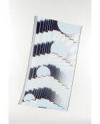 Foulard Soleil Marine 100 X 190Cm