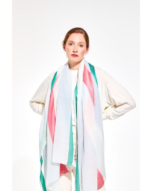 Foulard Spectre Ciel 100 X 190Cm