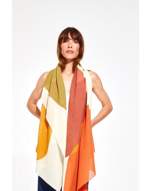 Foulard Galet Sun 100 X 190Cm