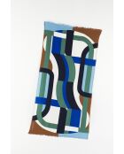 Drap De Plage Supersonic Bleu 100 X 200Cm