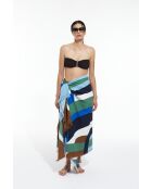 Drap De Plage Supersonic Bleu 100 X 200Cm