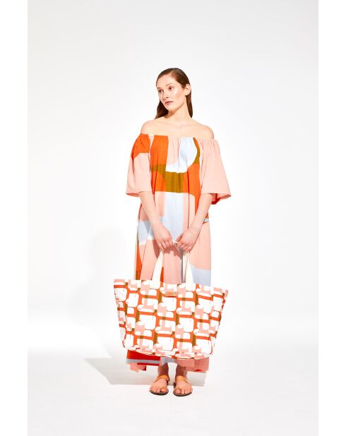 Sac Come Chance Orange 68 X 38 X 19Cm