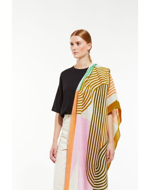 Sciarpa Orchid Stream 70 x 190 cm