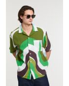 Homy Khakifarbenes Hemd