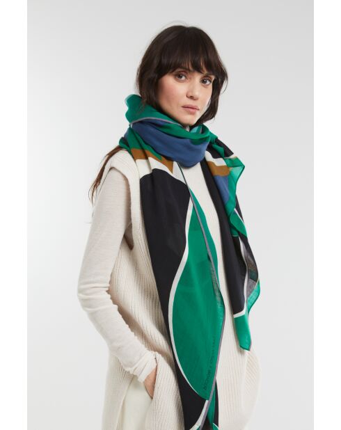 Sciarpa Wonder Green 100 x 190 cm