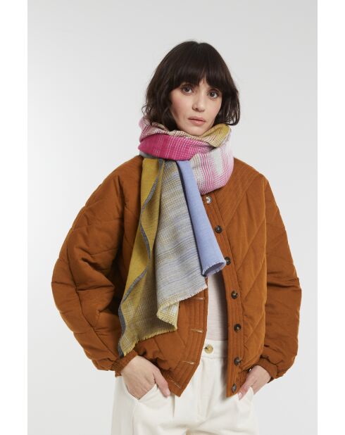 Foulard Osmose Rose 70 X 190Cm