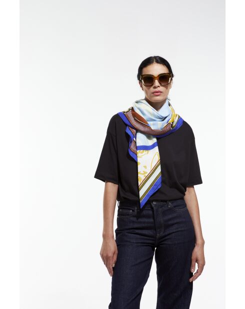 Foulard Fusion Citrine 100 X 100Cm