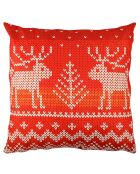 Coussin De Noel multicolore - 43x43 cm