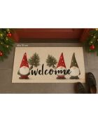 Paillasson De Noel multicolore - 42x70 cm