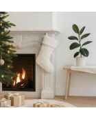 Chaussette De Noel blanche