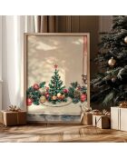 Tableau Decoratif De Noel multicolore - 33x48 cm