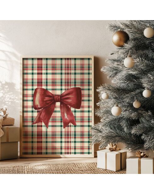 Tableau Decoratif De Noel multicolore - 33x48 cm