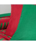 Parrure De Lit De Noel  rouge/vert