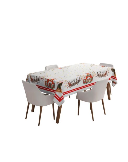 Nappe De Noel  multicolore - 160x220 cm