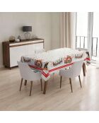 Nappe De Noel  multicolore - 160x220 cm