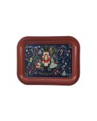 Bandeja navideña multicolor - 23,3 x 30,7 cm