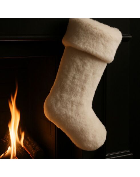 Chaussette De Noel blanche