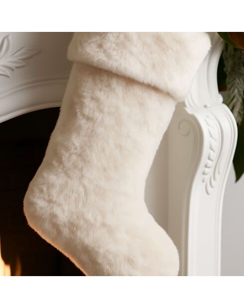 Chaussette De Noel blanche