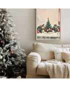 Tableau Decoratif De Noel multicolore - 33x48 cm