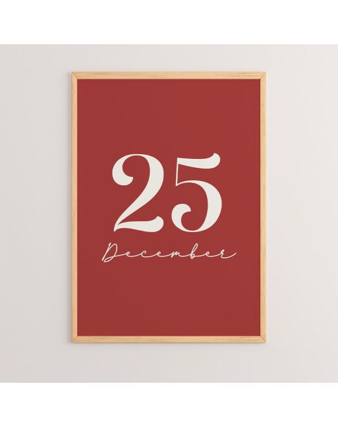 Tableau Decoratif De Noel multicolore - 33x48 cm