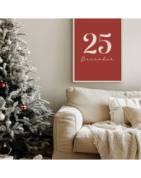 Tableau Decoratif De Noel multicolore - 33x48 cm