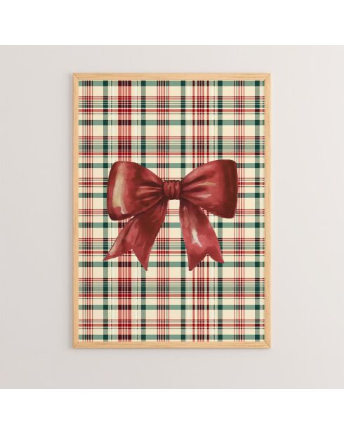 Tableau Decoratif De Noel multicolore - 33x48 cm