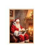 Tableau Decoratif De Noel multicolore - 33x48 cm