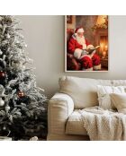 Tableau Decoratif De Noel multicolore - 33x48 cm