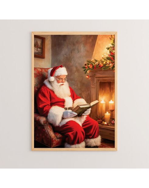 Tableau Decoratif De Noel multicolore - 33x48 cm