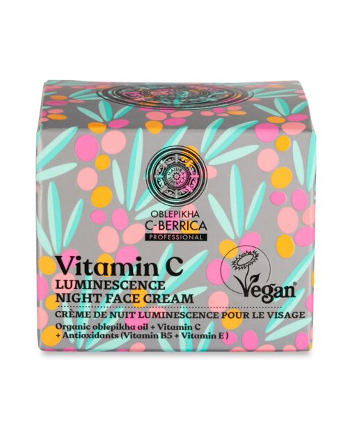 Crème Nuit Luminescente C-Berrica - 50 ml