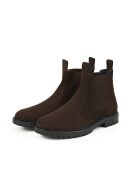 Chelsea Boots en Daim Kason Marron