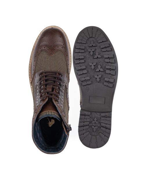 Boots en Cuir Sherwood 2.0 Marron