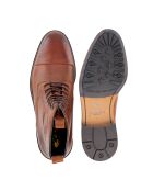 Boots en Cuir Coach Tasker Marron