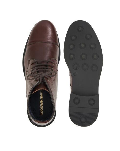 Boots en Cuir Luca Marron