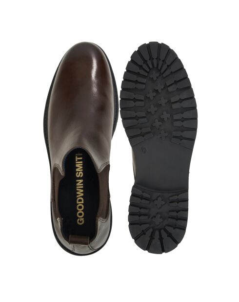 Chelsea Boots en Cuir Alton Marron