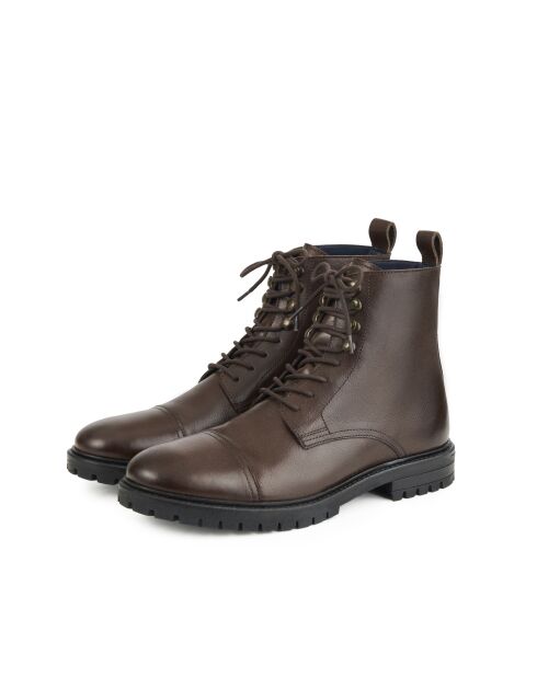 Boots en Cuir Astley Marron