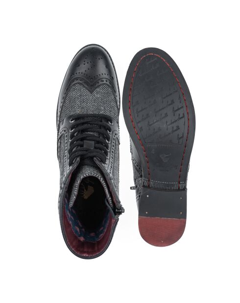 Brogues en Cuir Erica 2.0 Noires