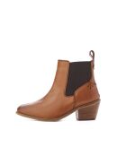 Botas de piel Chlesea Pippa Fauve