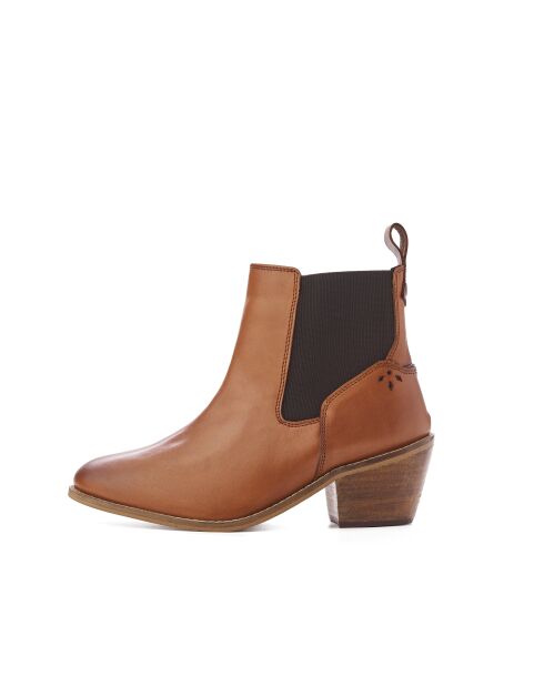 Botas de piel Chlesea Pippa Fauve