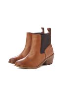 Botas de piel Chlesea Pippa Fauve